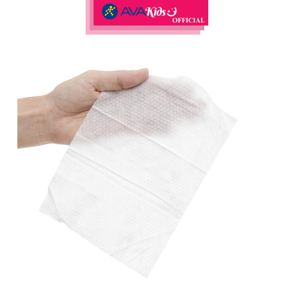 Khăn ướt Wesser dập nổi không mùi gói 80 miếng - Hàng Chính Hãng