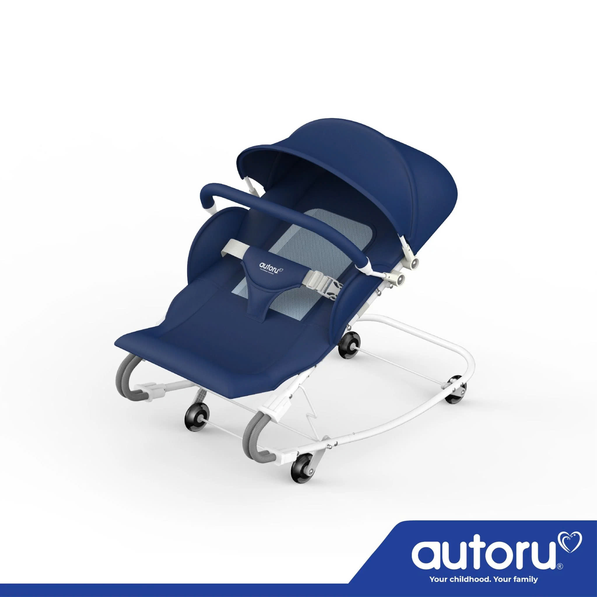 Ghế nằm Ăn Bột Có Mui Autoru F2 Hàng chính hãng