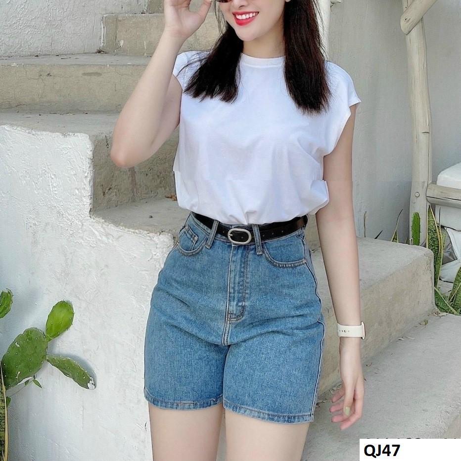 Quần Ngố Lưng Cao Bigsize Vải VNXK QJ47