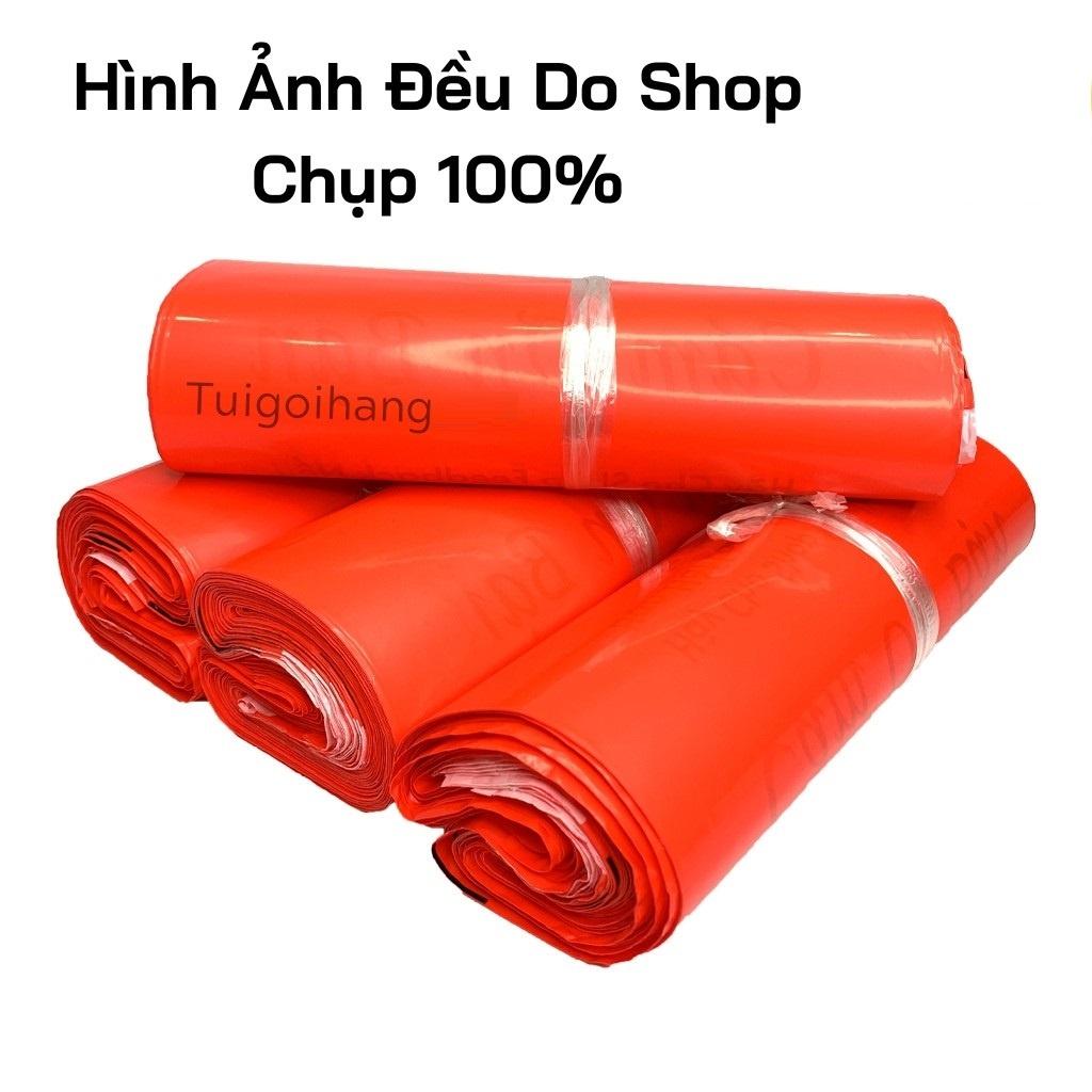 Túi Gói Hàng Túi Đóng Hàng In Sẳn Thiệp Thank You Nhiều Size Màu Đỏ 100 túi