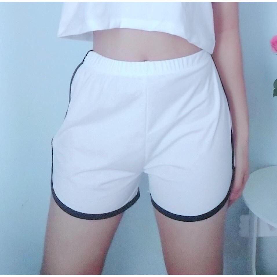 Quần short nữ nhiều màu - thun cotton co giãn 4 chiều - không xù / có size 70KG MS02