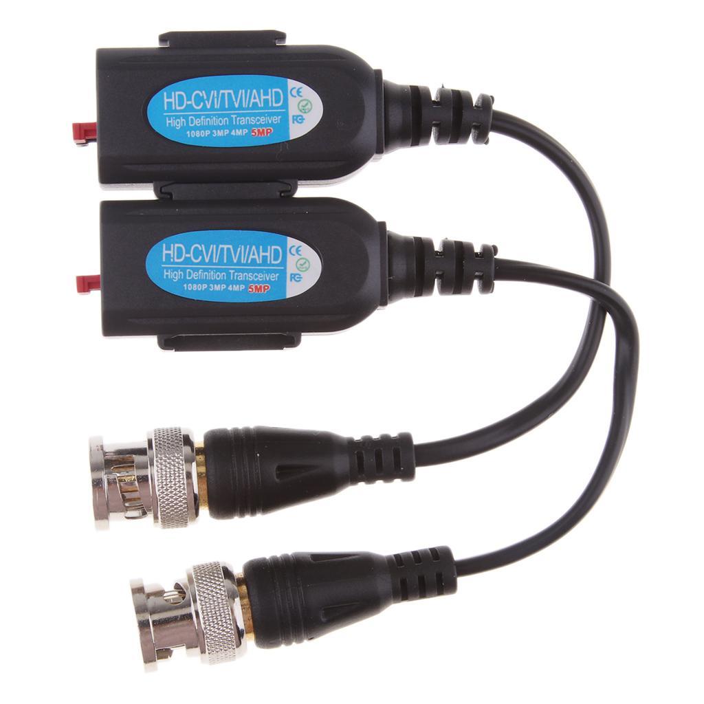 Metal Video Video Connectors Black