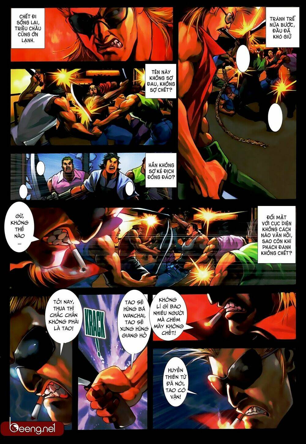 hỏa hồng niên đại hắc cốt đường chapter 428 10