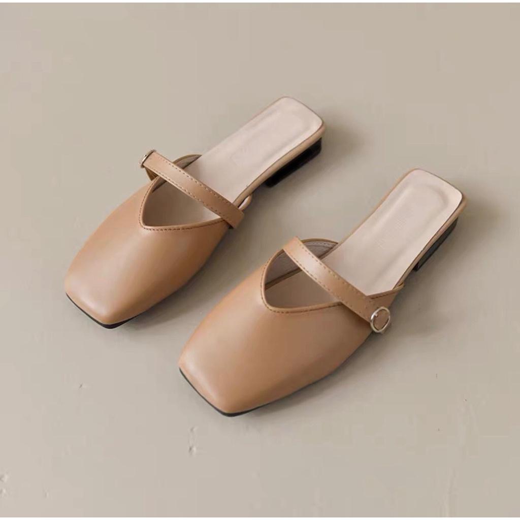 Sục đai- sục mũi vuông quai ngang 3 màu( đen, trắng, bò