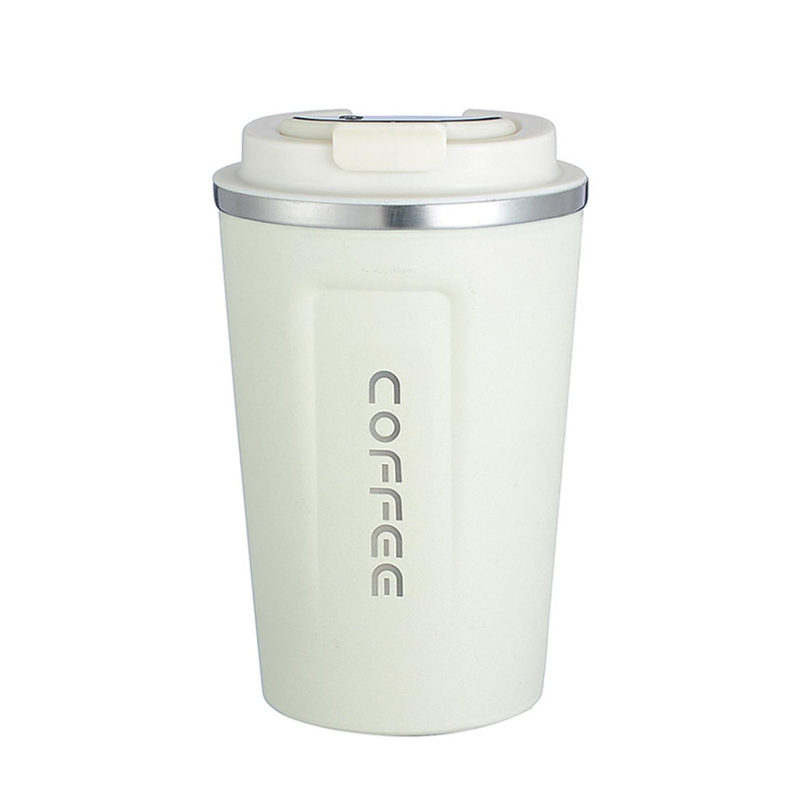 Vacuum Insulated Cup Portable Coffee Cup Stainless Steel Leakproof Vacuum Water Bottle Home Travel Use