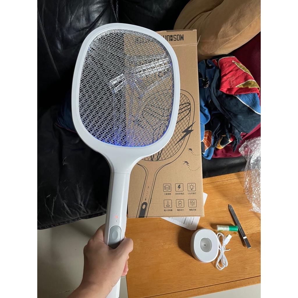 Vợt bắt muỗi kiêm đèn bắt muỗi