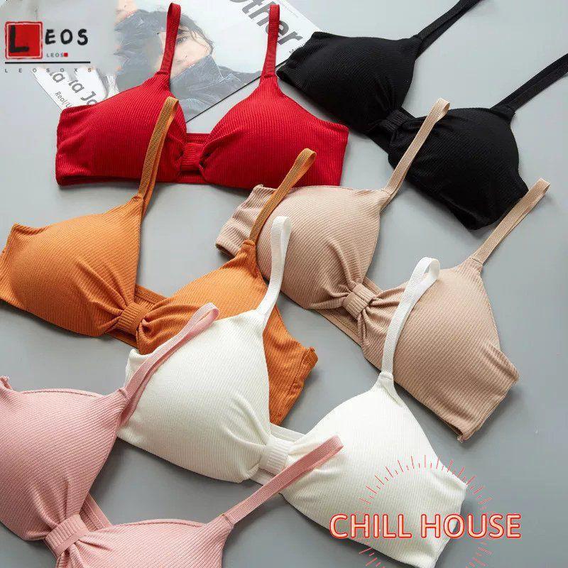 HÓT NHẤT- ÁO BRA THẮT NƠ GÂN TĂM XINH XẮN- CHILLHOUSE
