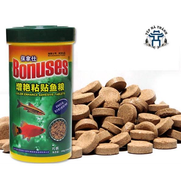 Thức Ăn Dán Kính Cao Cấp BONUES Hũ 100Gr