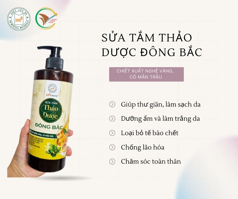 Sửa tắm thảo dược Đông Bắc