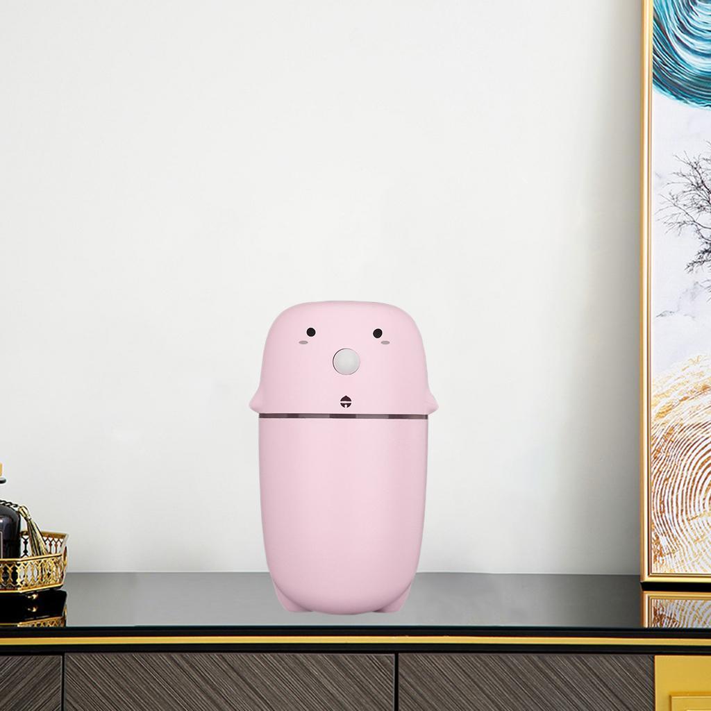 Portable 300ml Cool Mist Humidifier Essential Oil Diffuser for Home Car