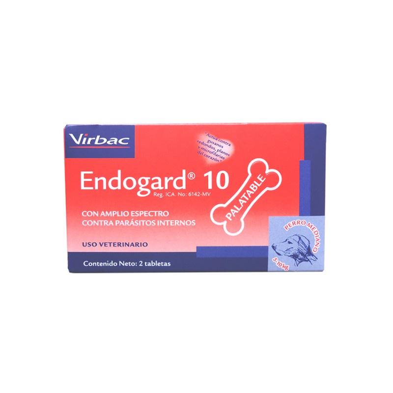 Endogard 10 VirBac - Pháp trừ giun sán và giun tim cho cún cưng - hộp 2 viên