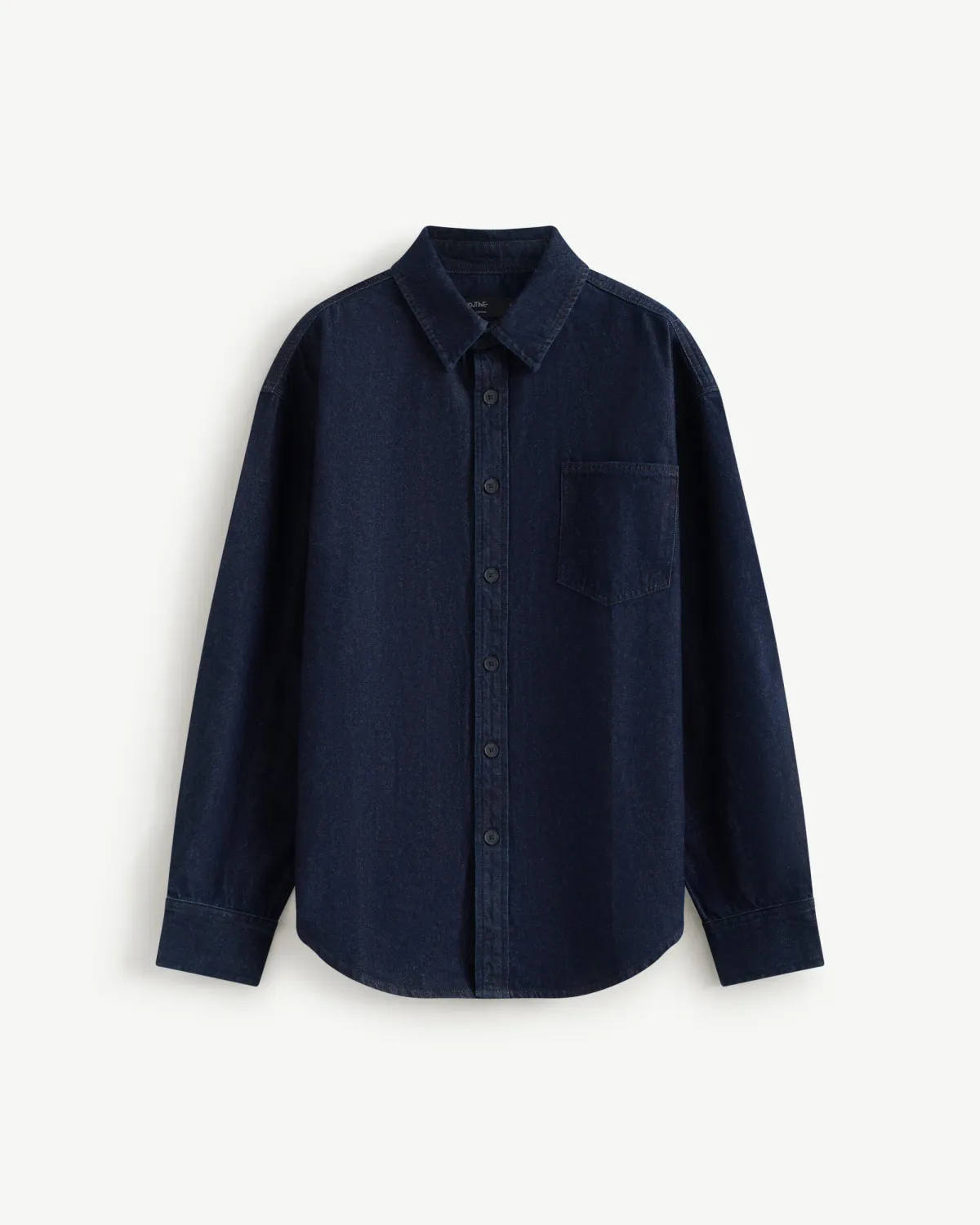 Áo Sơ Mi Denim Nam Tay Dài Form Loose - ROUTINE 10S26DSH001