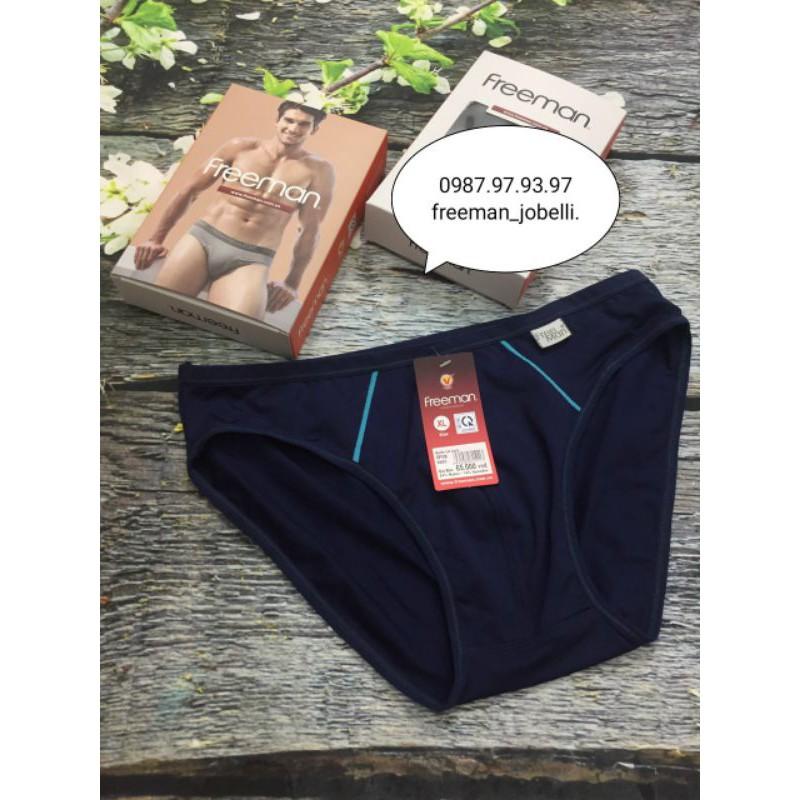Quần lót Freeman lưng nhỏ 6005thun lạnh 84% nylon -16% spandex