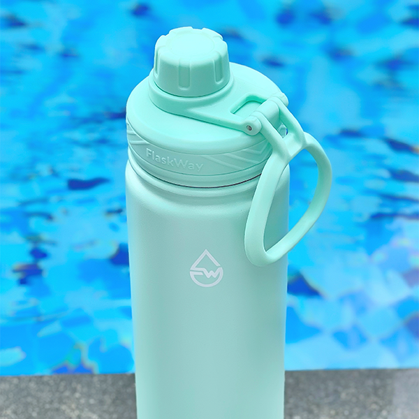 Bình giữ nhiệt FlaskWay xanh bạc hà Mint Green 22oz (650ml)