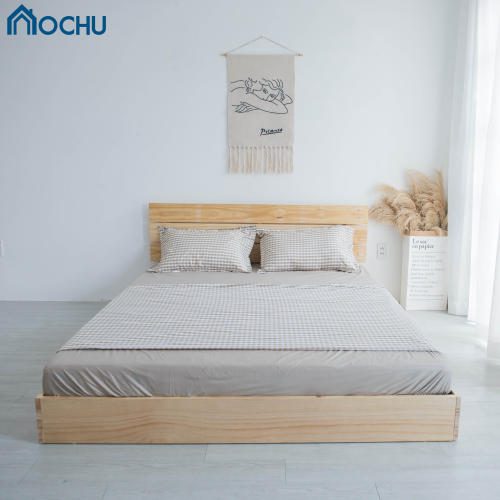 Giường Ngủ Gỗ Thông OCHU - Winnie Bed - Natural