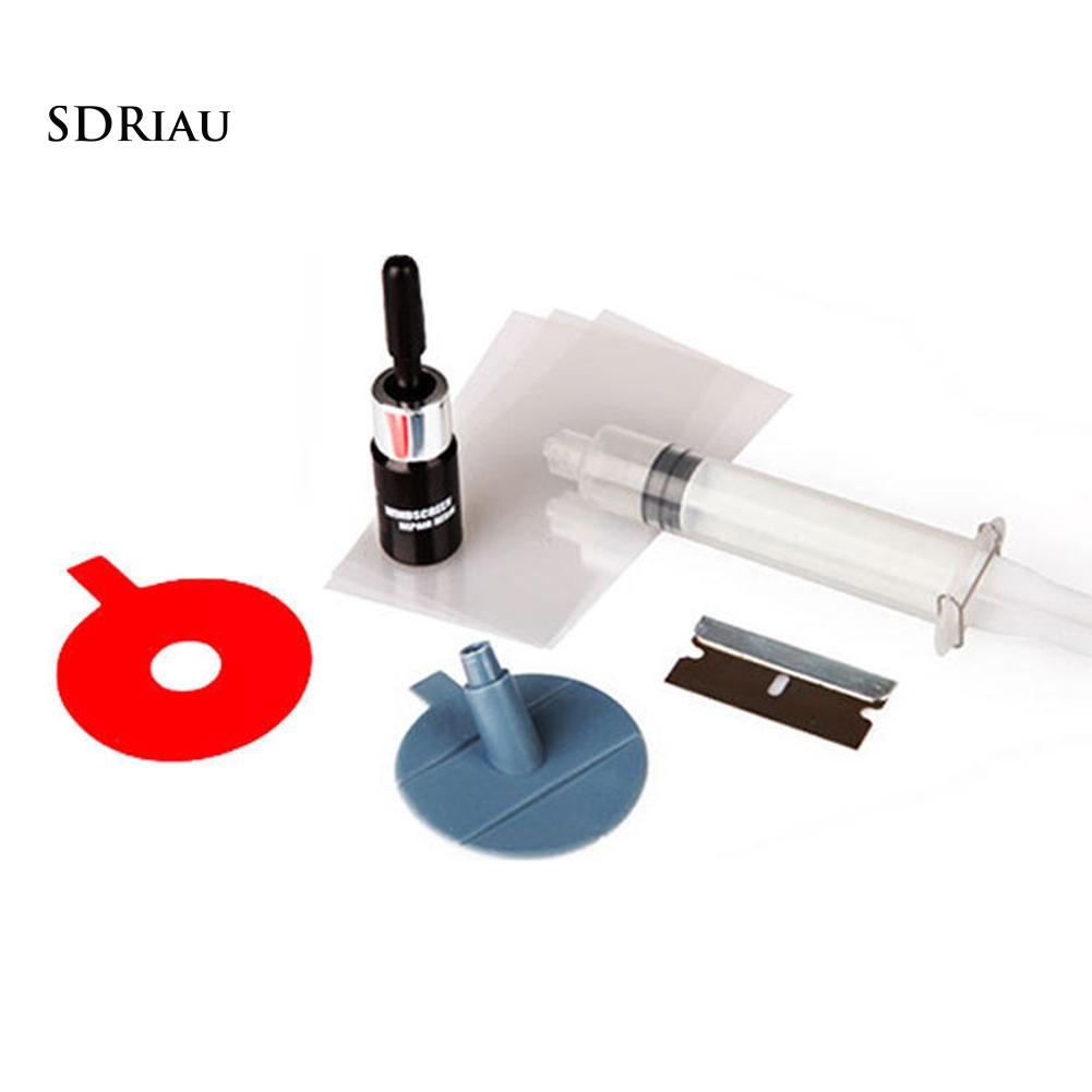 Bộ Dụng Cụ Sửa Chữa Kính Chắn Gió Xe Hơi Chip Bullseye Diy