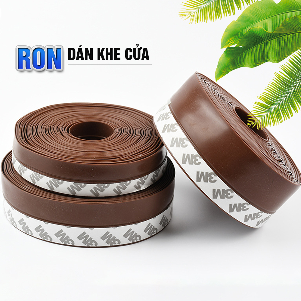 Ron dán che khe cửa ngăn chặn ô nhiễm, dán chân cửa chống gió lùa, chống bụi, ngăn chống côn trùng Dan House Model: New TR153 - Hàng Chính Hãng