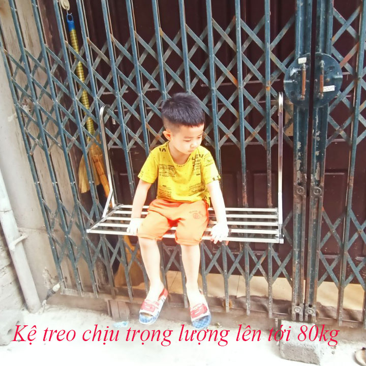 Kệ Giá Móc Treo Chậu Hoa Cây Cảnh Ban Công hoặc làm bàn Uống nước Cafe