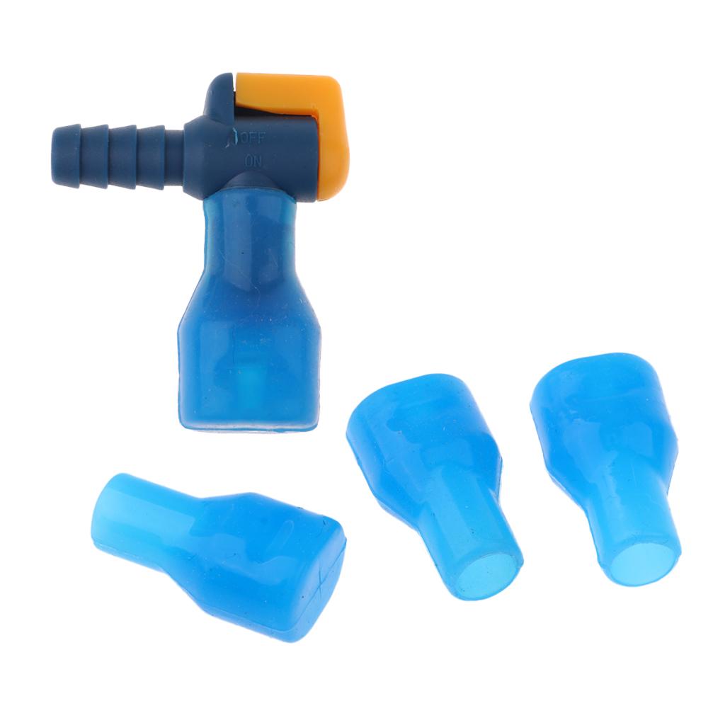2x3pcs Drink Tube Bite Valve Hydration Pack Water Bladder Mouth Piping Nozzle