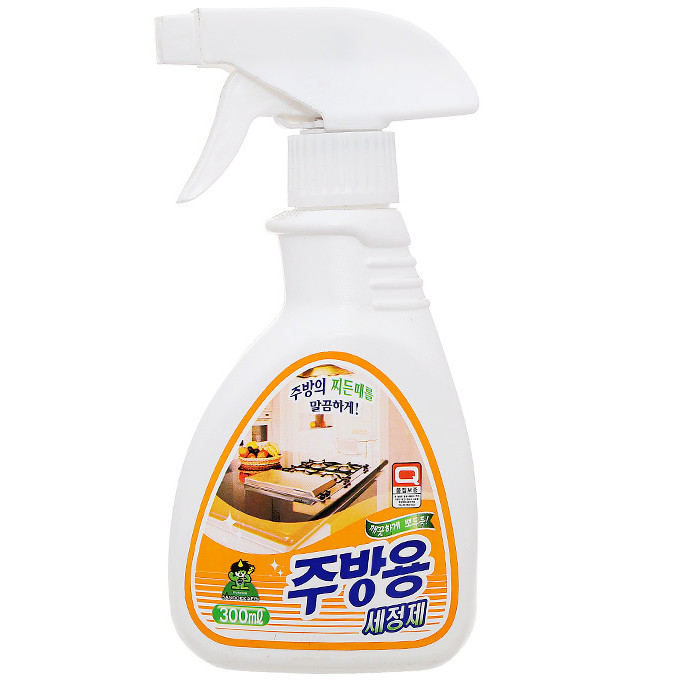 Bộ 4 Chai xịt tẩy vệ sinh khử khuẩn nhà bếp, nhà tắm, toilet, đa năng Sandokkaebi Hàn Quốc