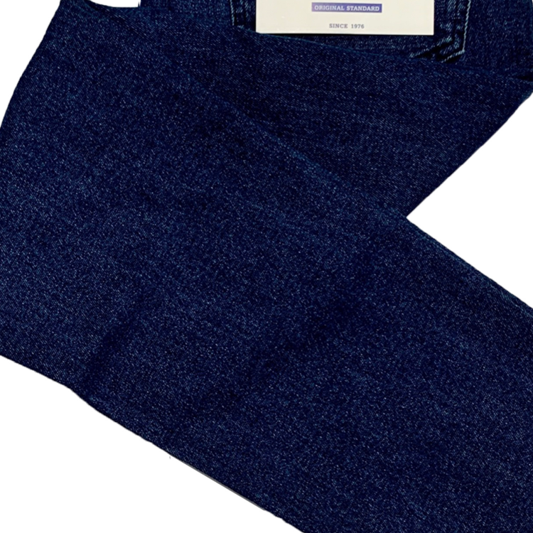 Viettien - Quần Jeans nam dài Regular fit Màu Xanh đậm 6S7033