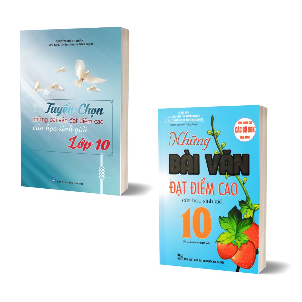 Combo Tuyển Chọn Những Bài Văn Đạt Điểm Cao Của Học Sinh Giỏi Lớp 10  - Bộ 2 Quyển
