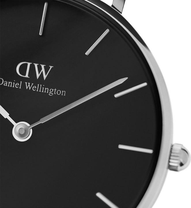 Daniel Wellington Petite Sheffield Silver Black 32mm DW00100180