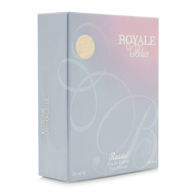 Tinh dầu nước hoa nữ Dubai Rasasi Royale Blue Pour Femme Eau De Parfum 50 ML