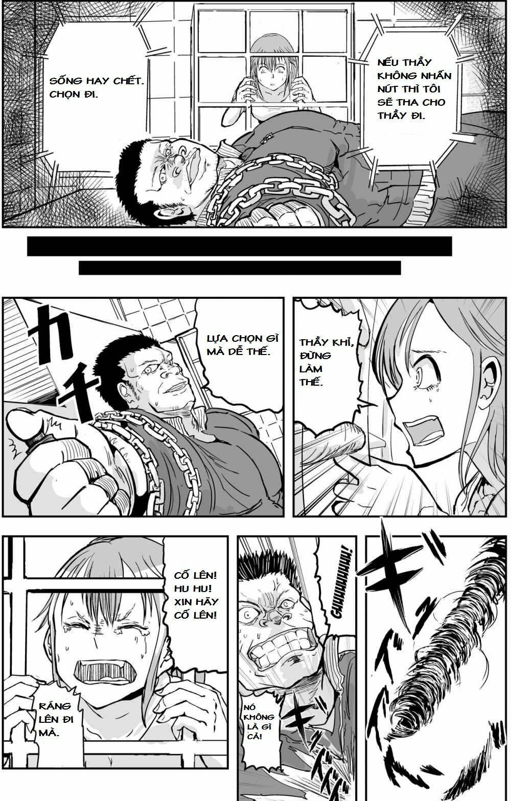 manga về giáo viên thể dục lẽ ra phải chết đầu phim kinh dị chapter 13 3