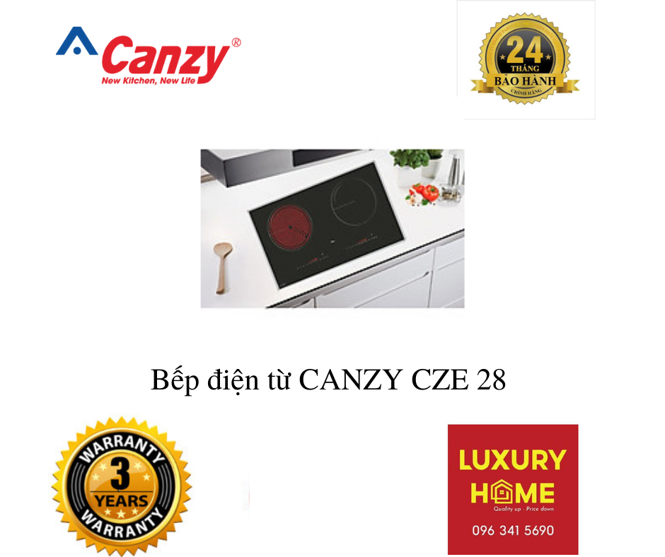 Bếp điện từ CANZY CZE 28 - Hàng chính hãng