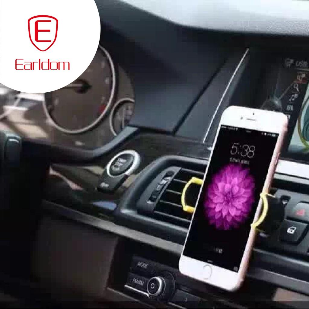 Kẹp điện thoại - giá đỡ điện thoại quay 360 độ trên ô tô Earldom EH - 01 - Hàng chính hãng