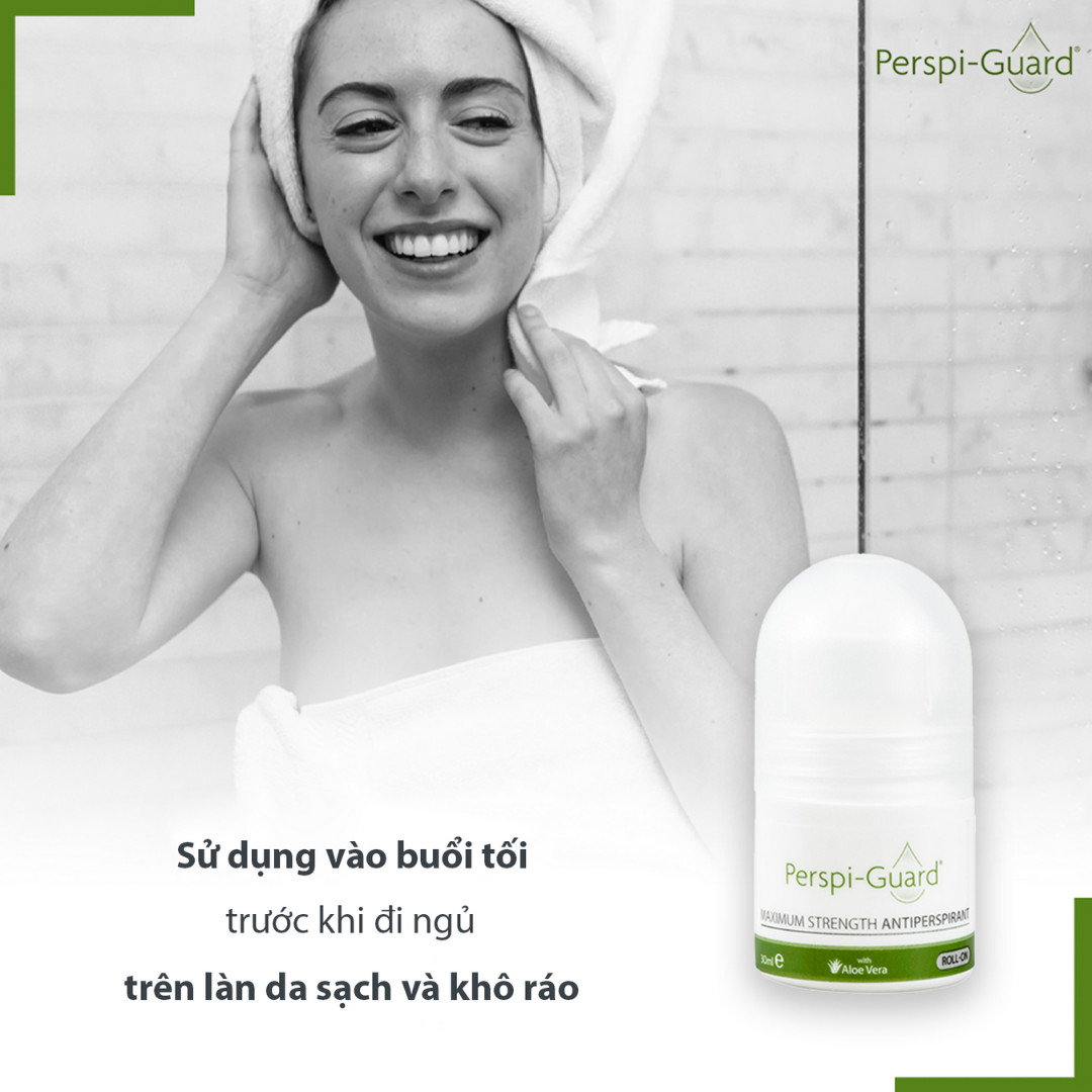 Combo ngăn mồ hôi Perspi-Guard khử mùi lăn 30ml + xịt 30ml