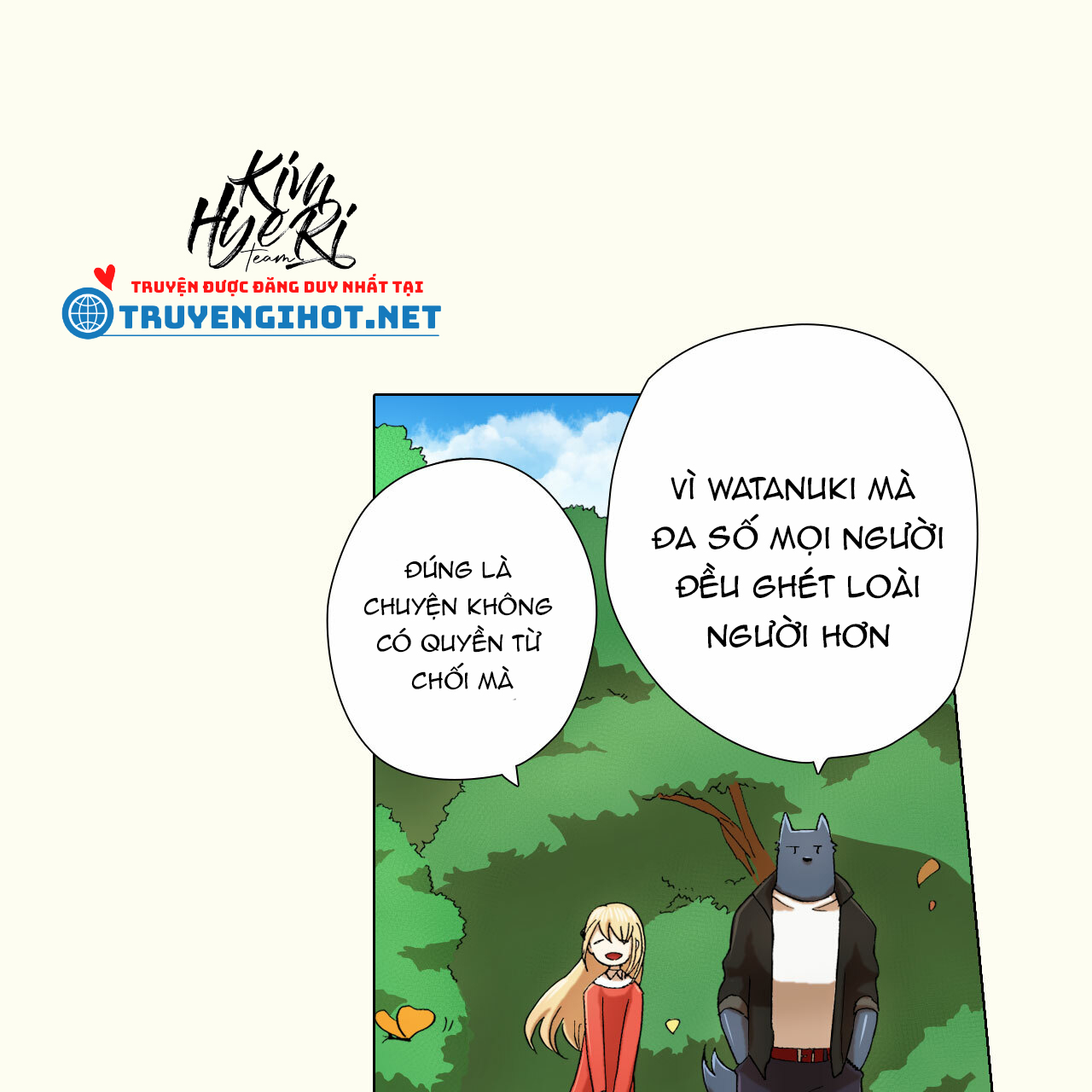 thú nhân và hana chapter 11.1 3