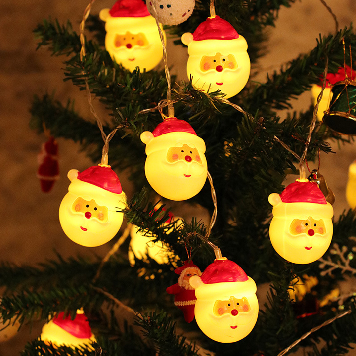 Đèn Led trang trí giáng sinh Noel xài Pin tiểu dài 3m - DN011
