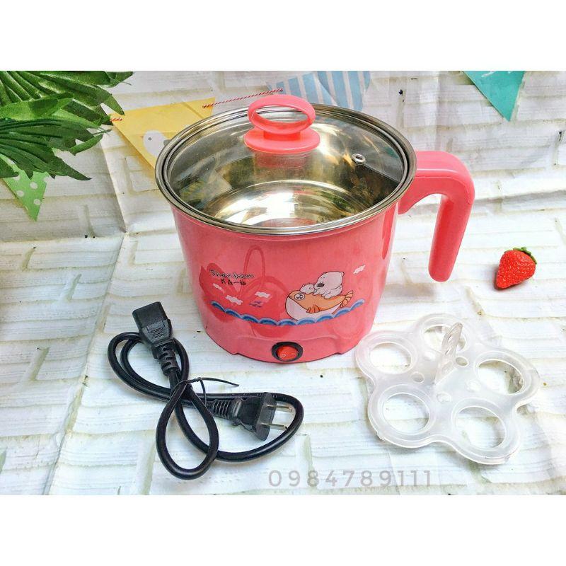 Nồi lẩu mini,nồi nấu mì siêu tốc đa năng 1,6l