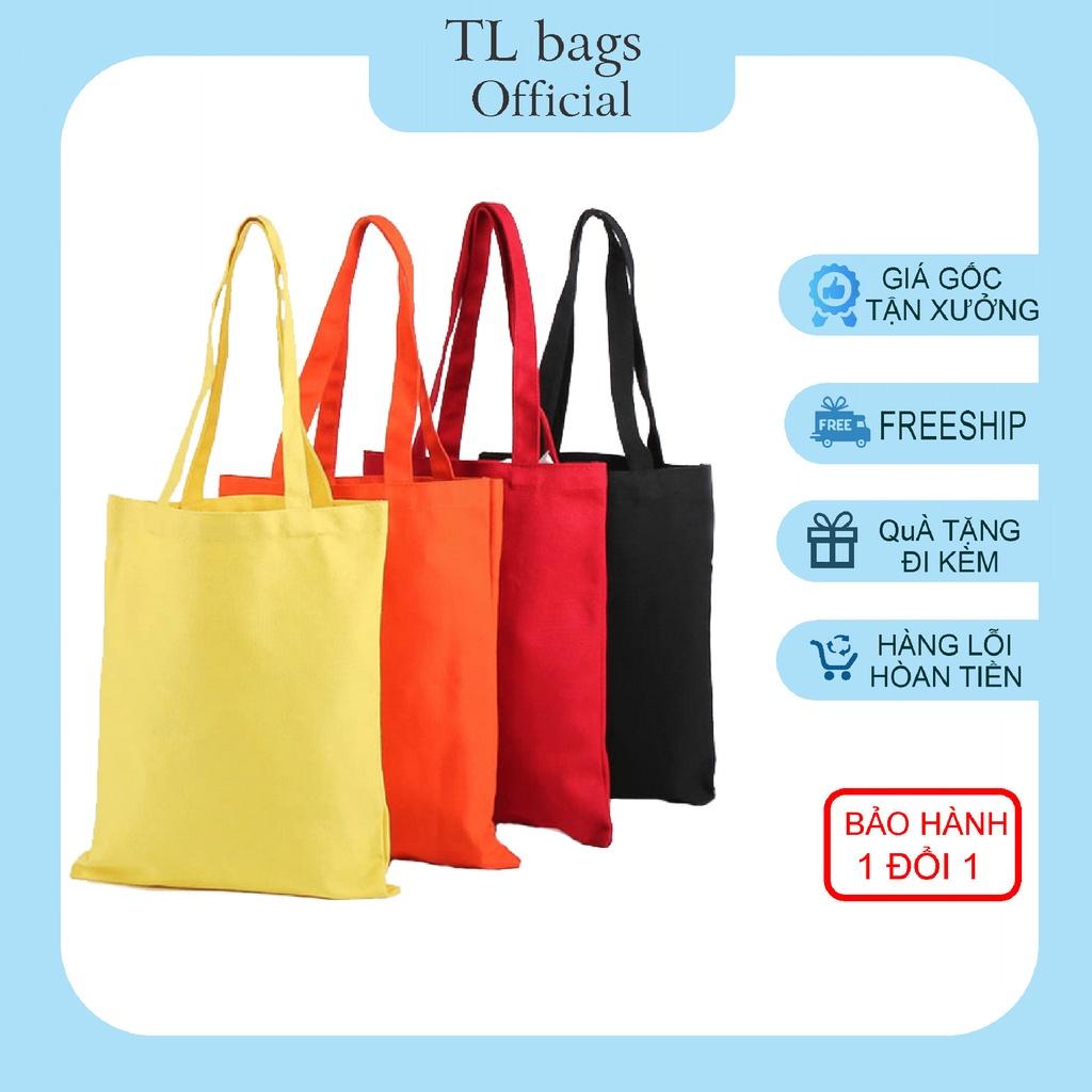 Túi Tote, Siêu Phẩm Phù hợp Cho Mọi Lứa tuổi, Vải Canvas TL, Có Nhiều Size Và Màu