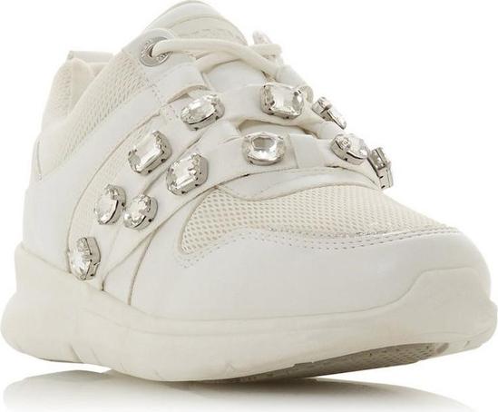 Giày Sneaker Nữ Extra S Dune London Sports - White-Synthetic