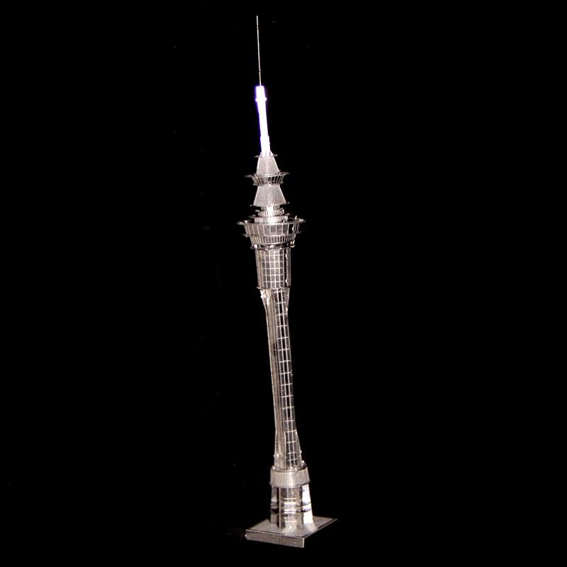 Mô Hình Lắp Ráp 3d Tòa tháp Sky Tower