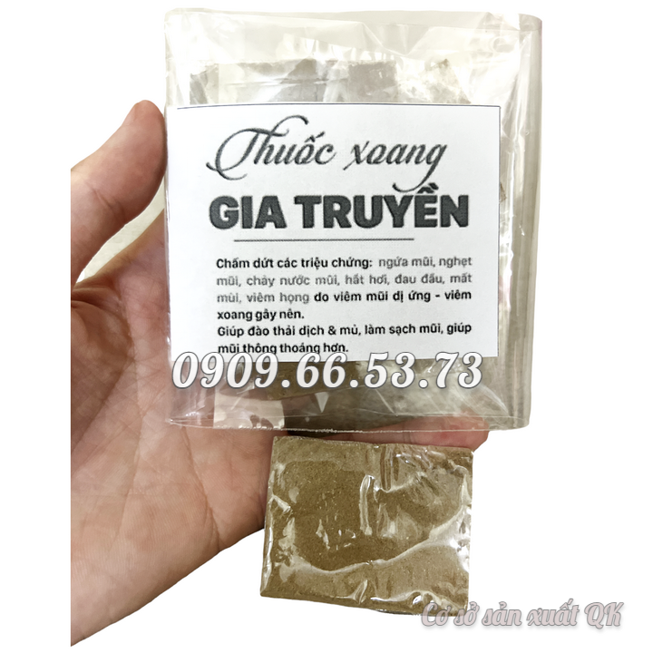 Viêm xoang, viêm mũi hiệu quả rõ rệt chỉ sau 3 ngày sử dụng – Bịch 10 gói – Mã số 1896