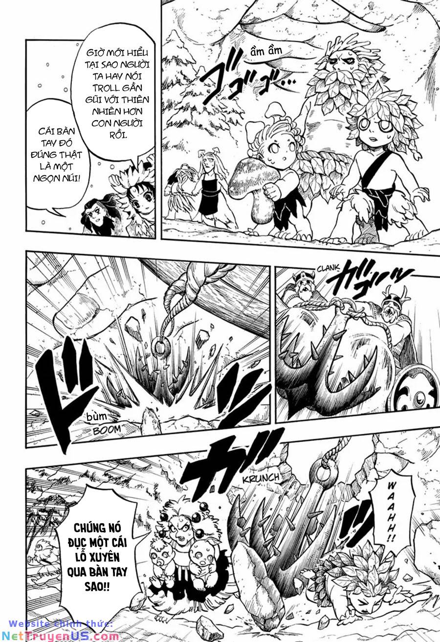 gill: "không ai có thể đánh bại ta khi ta dùng rìu!" chapter 11 13