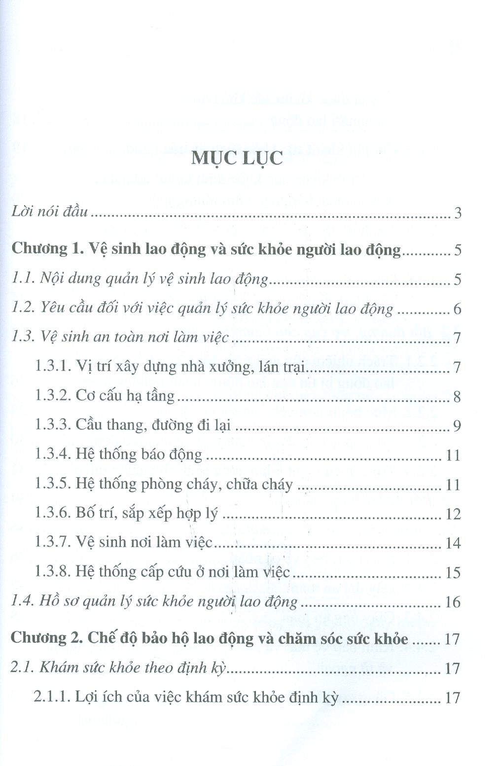 Chăm Sóc Sức Khỏe Người Lao Động