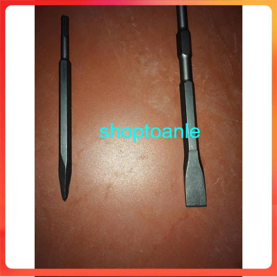 Mũi đục bê tông lắp máy 14mm - 17mm