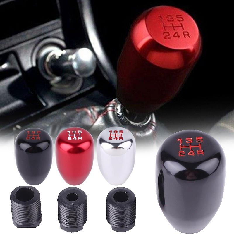 Tay Nắm Cần Số 5 Tốc Độ Bằng Nhôm Cho Xe Hơi