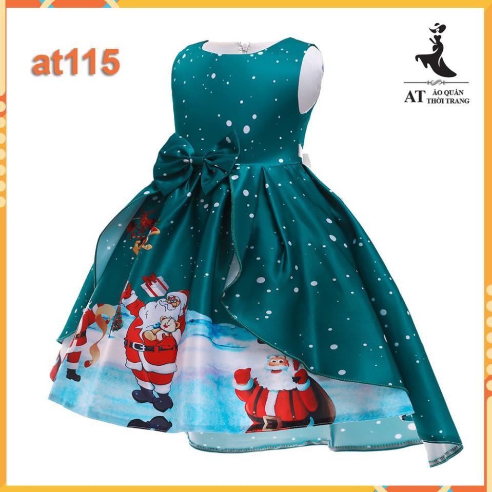 Đầm Noel Cho Bé Gái được thiết kế chuẩn cho bé từ 12kg đến 45kg