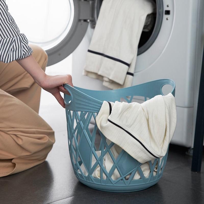 Giỏ Nhựa Đựng Quần Áo Bẩn Đa Năng Tiện Dụng Gắn Tường