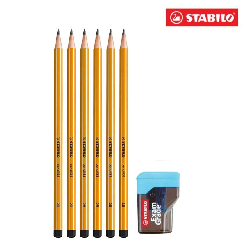 Bút chì gỗ STABILO pencil 88 nét 2B, PC88-2B