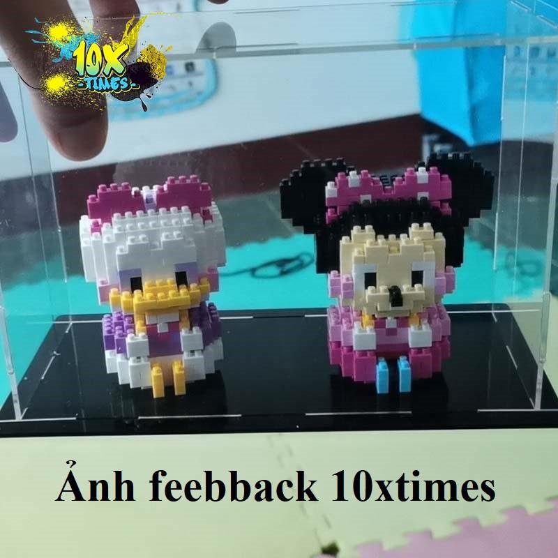 Đồ chơi Lego nano 3D mô hình lắp ghép đồ chơi disney vịt donald, chuột mickey lego sáng tạo trẻ em, quà tặng sinh nhật