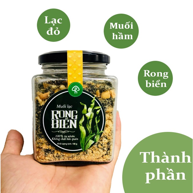 Muối Lạc Rong Biển 190g