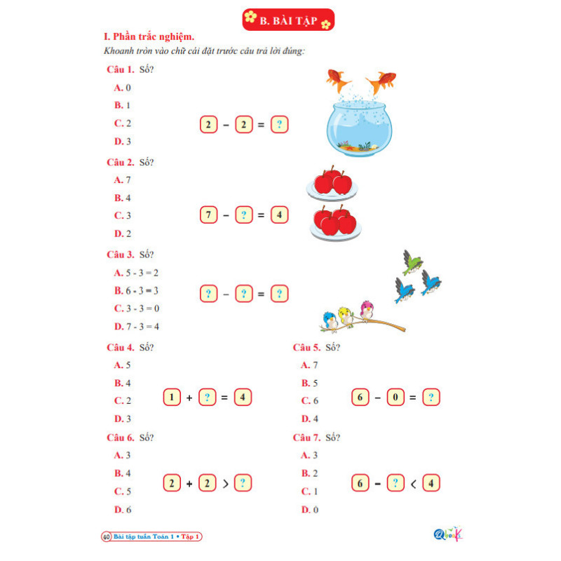 Bài Tập Tuần Toán 1 – Tập 1 – Kết Nối Tri Thức Với Cuộc Sống 