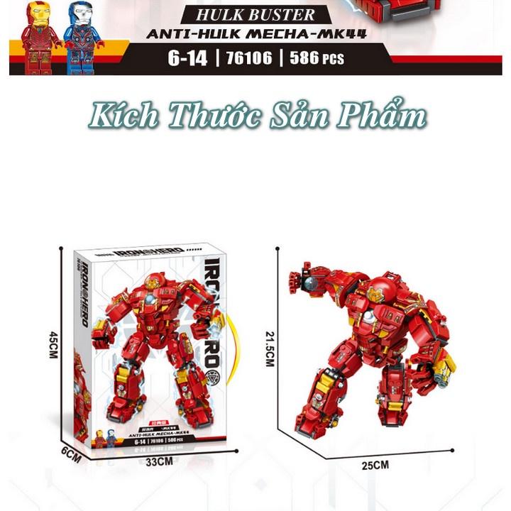 Mô Hình IRON HULK BUSTER Lắp Ráp